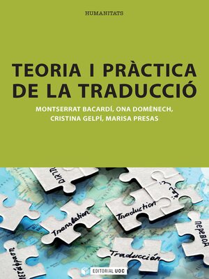 cover image of Teoria i pràctica de la traducció